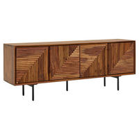 Lowboard rosenholz Nachbildung B/H/T: ca. 140x54x33 cm Lowboard - rosenholz (140,00/54,00/33,00cm) - Wohnling