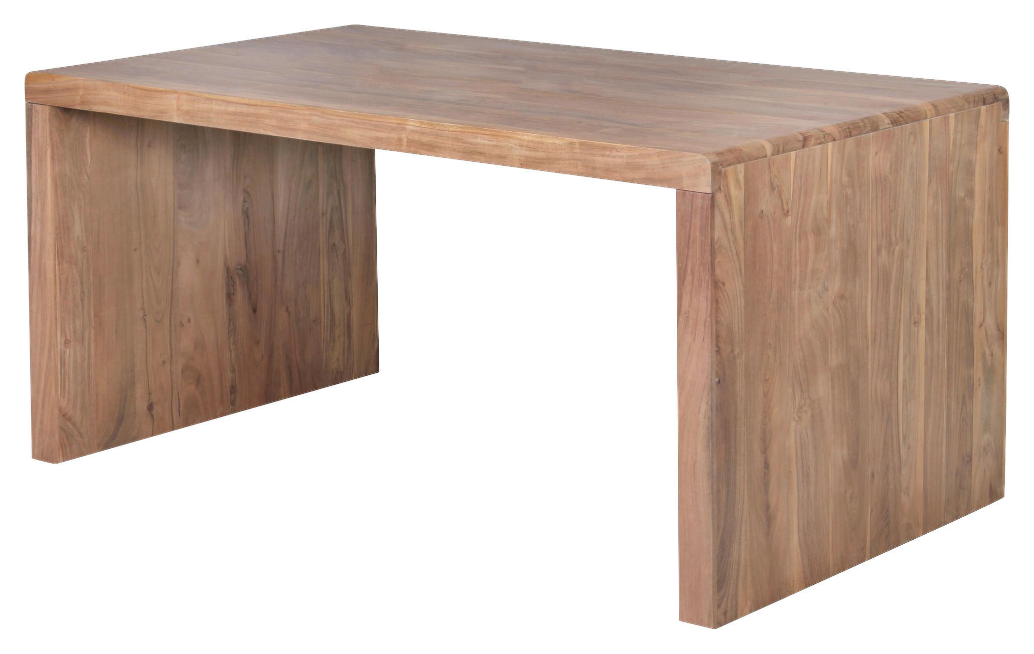 Schreibtisch natur B/H/T: ca. 160x76x80 cm Schreibtisch - natur (160,00/76,00/80,00cm) - Wohnling