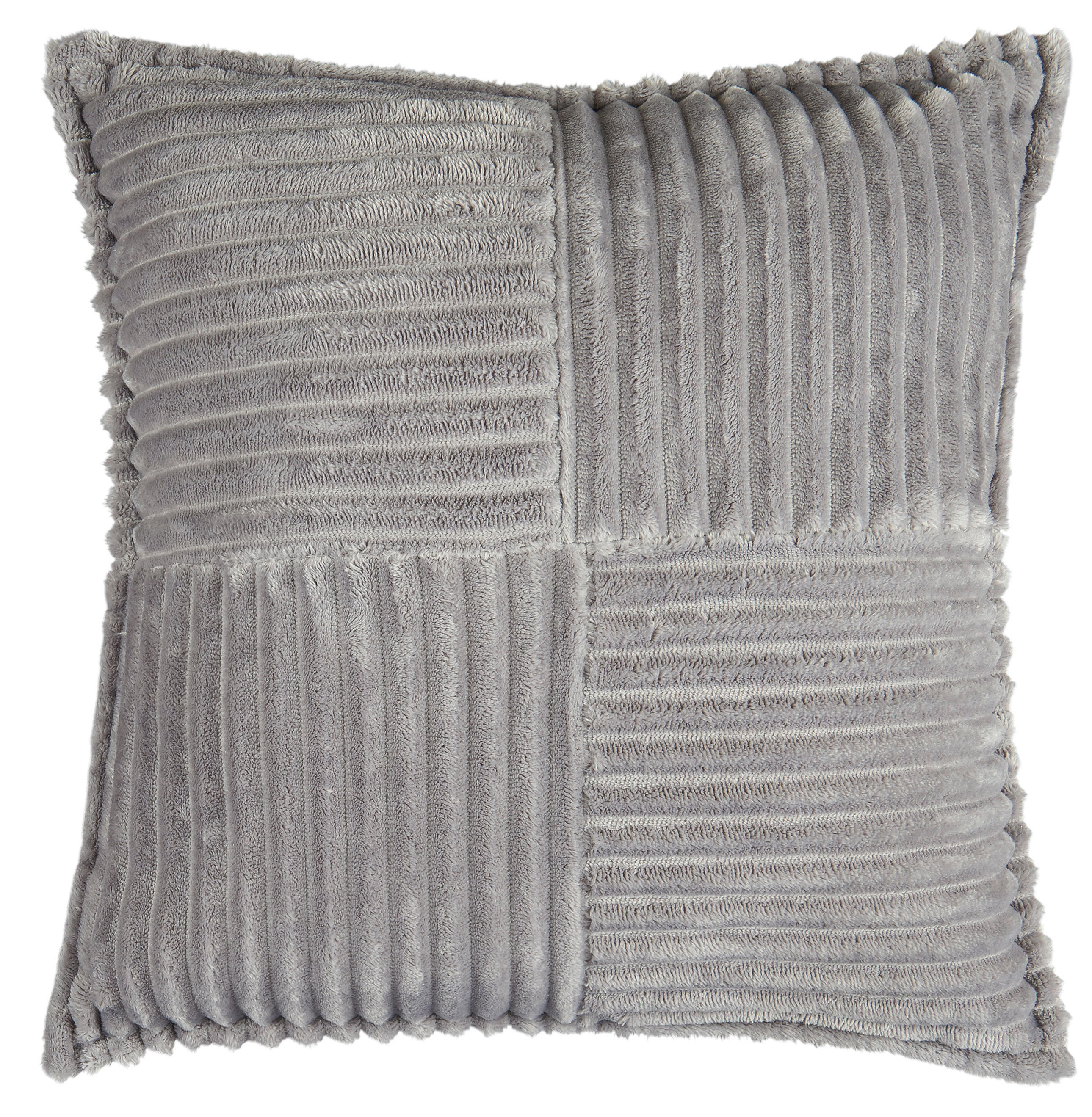 Dekokissen Dekokissen_Cord 45x45 silber - silber (45,00/45,00cm) - POCOline