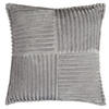Dekokissen Dekokissen_Cord 45x45 silber - silber (45,00/45,00cm) - POCOline