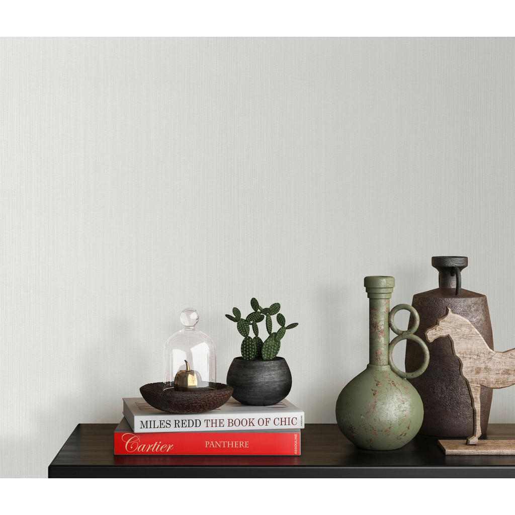 Thumbnail - Erismann Vliestapete Struktur weiß B/L: ca. 53x1005 cm