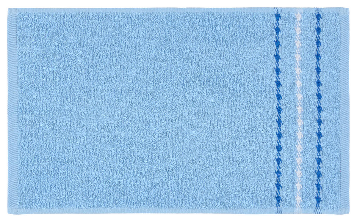 POCOline Gästehandtuch ANNA ANNA - hellblau (30,00/50,00cm) - POCOline