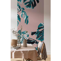 Komar Fototapete Monstera Rosé Panel B/L: ca. 100x250 cm Monstera Rosé Panel - (100,00/250,00cm) - Komar