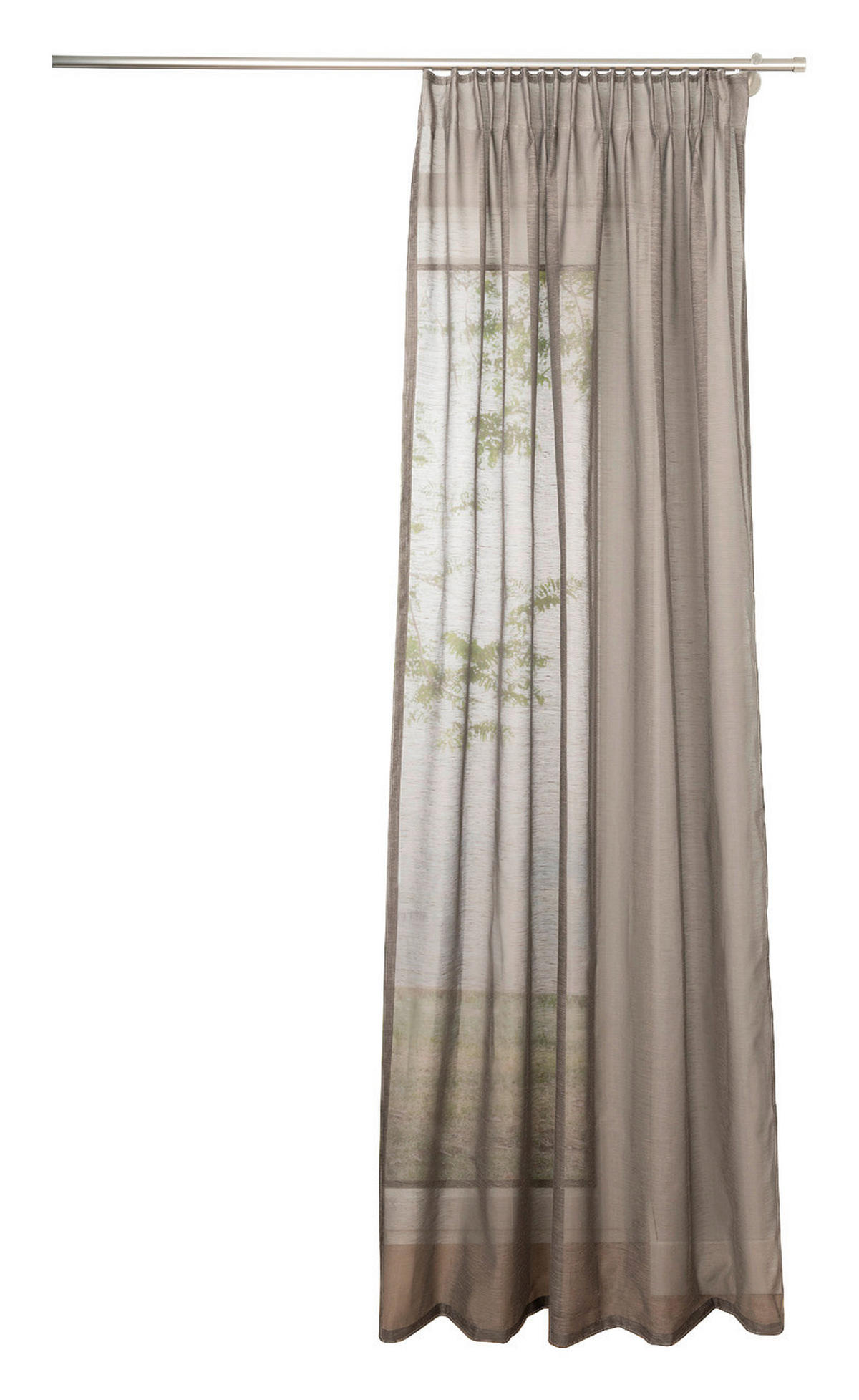Kombivorhang SOFT taupe B/L: ca. 135x300 cm SOFT - taupe (135,00/300,00cm)