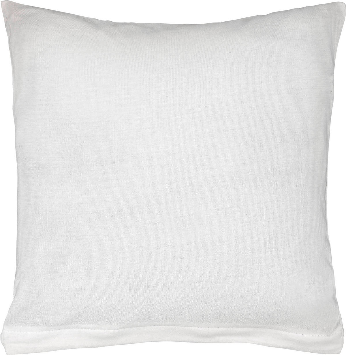 Kissenbezug Jersey Kissenbezug-Jersey_2erPack 40x40cm - weiß (40,00/40,00cm) - Elegance