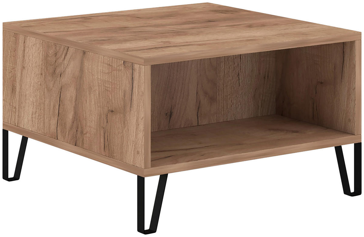 Couchtisch BILBAO Eiche Tabak Nachbildung B/H/T: ca. 60x37x60 cm BILBAO - Eiche (60,00/37,00/60,00cm) - WIPMEB