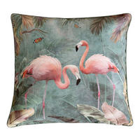 Dekokissen Dekokissen_Pretty-Pink Flamingo - grün (60,00/60,00cm)