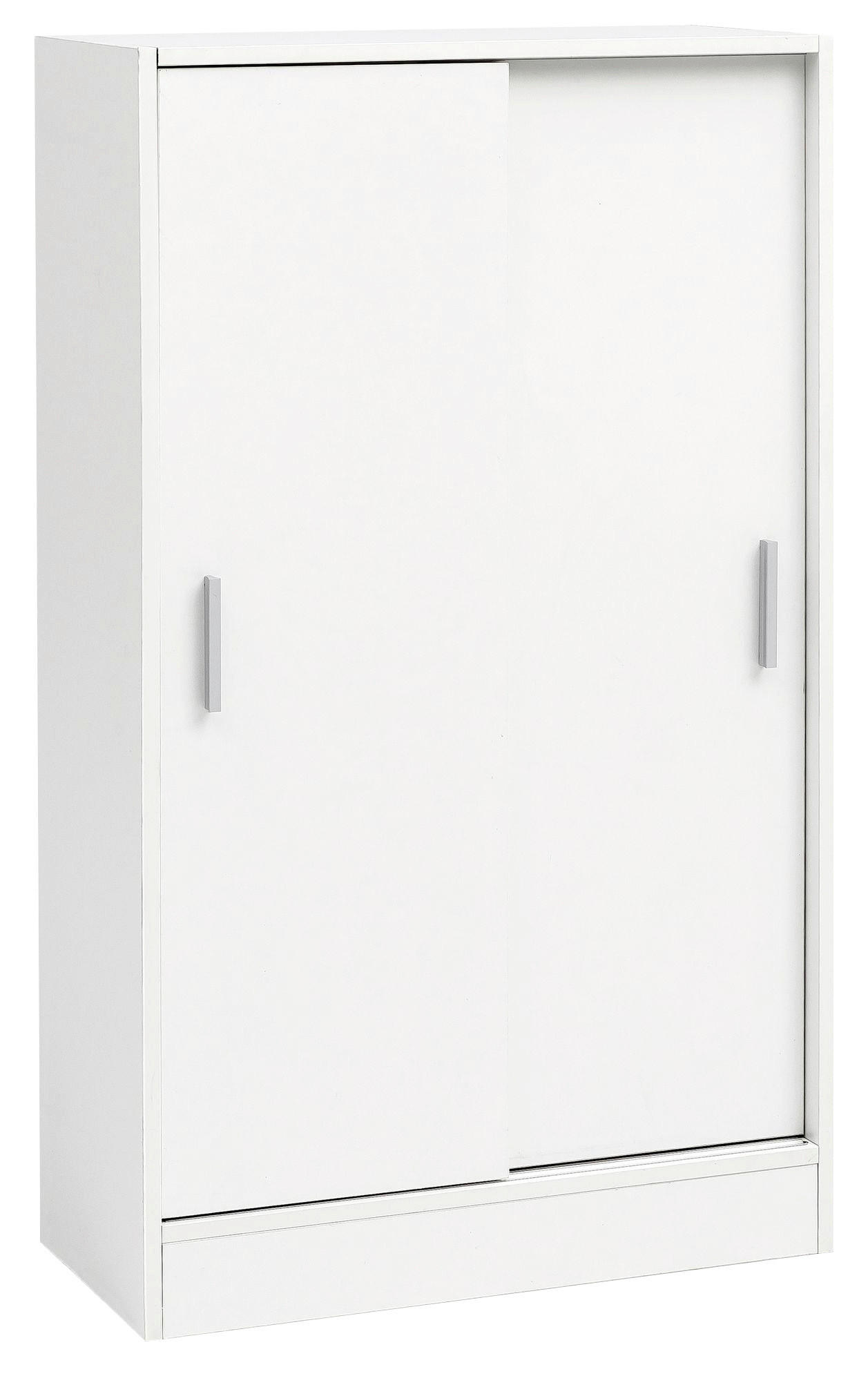 Aktenschrank weiß B/H/T: ca. 60x107,5x28,5 cm Aktenschrank - weiß (60,00/107,50/28,50cm) - Wohnling