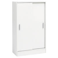 Aktenschrank weiß B/H/T: ca. 60x107,5x28,5 cm Aktenschrank - weiß (60,00/107,50/28,50cm) - Wohnling
