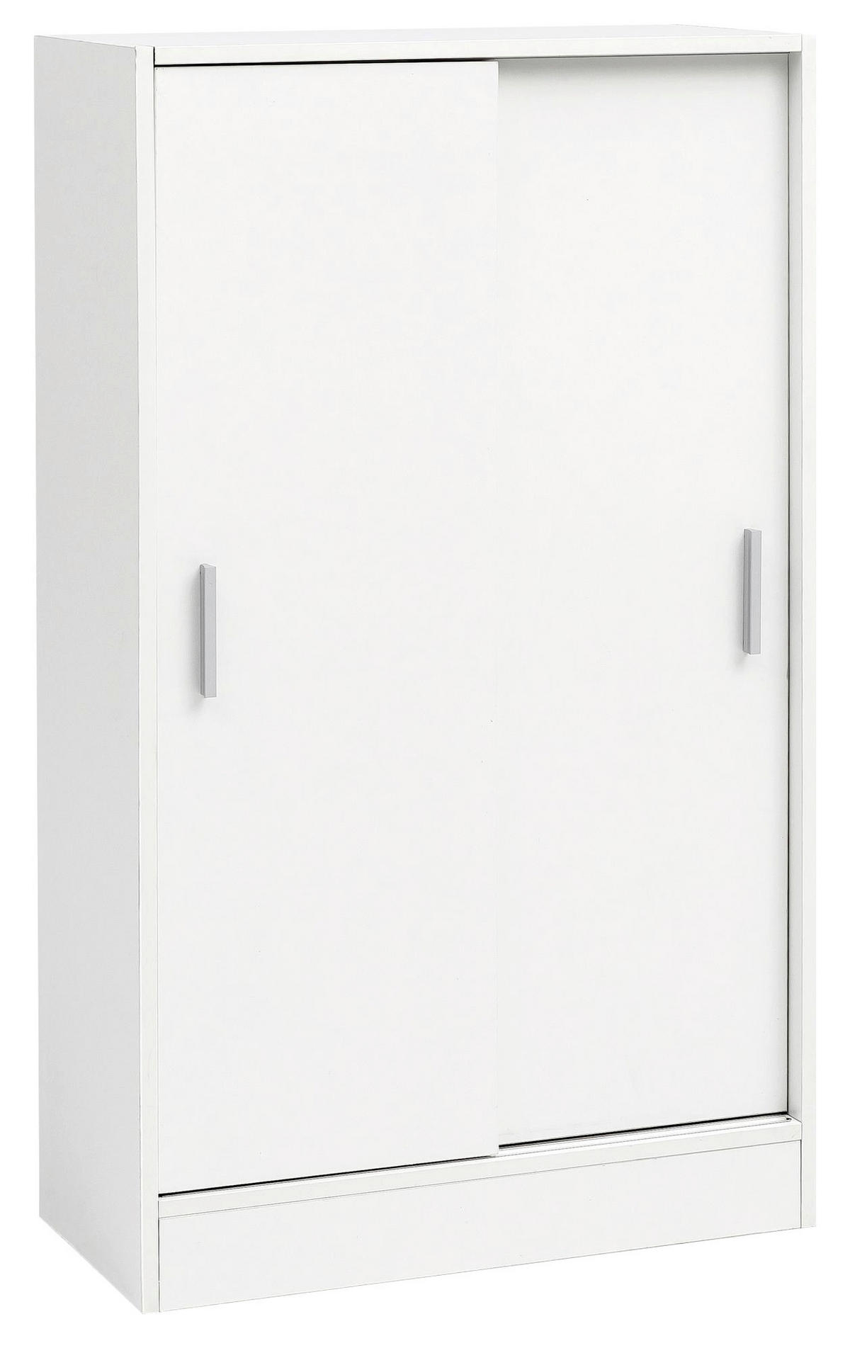 Aktenschrank weiß B/H/T: ca. 60x107,5x28,5 cm Aktenschrank - weiß (60,00/107,50/28,50cm) - Wohnling