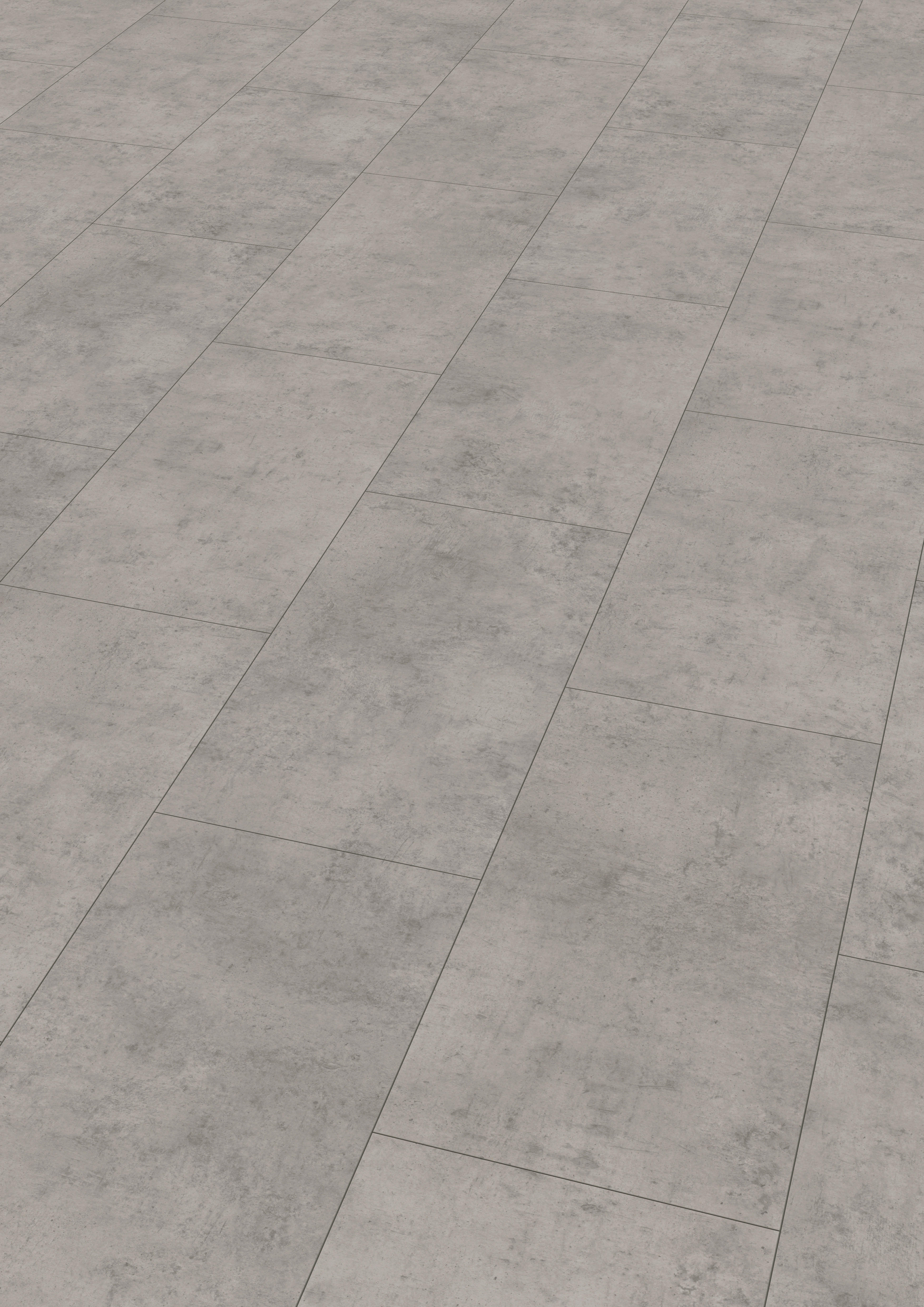Laminatboden Fliese grau ca. 2,5349m² im Paket  B/L: ca. 34x130,5 cm pro Paket Fliese grau ca. 2,5349m² im Paket - grau (34,00/130,50cm)