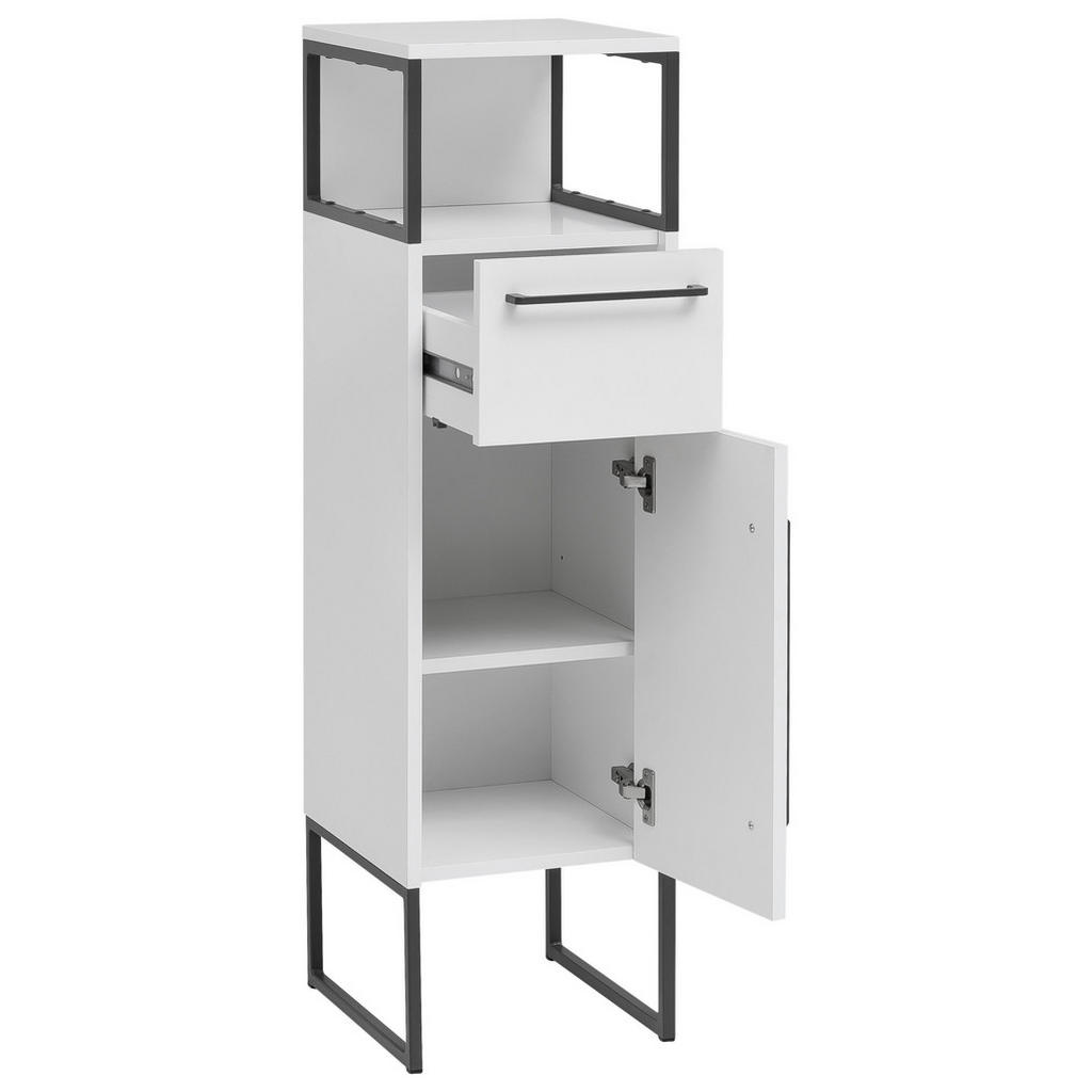 Thumbnail - Midischrank Limone weiß B/H/T: ca. 30,4x112,6x33,1 cm