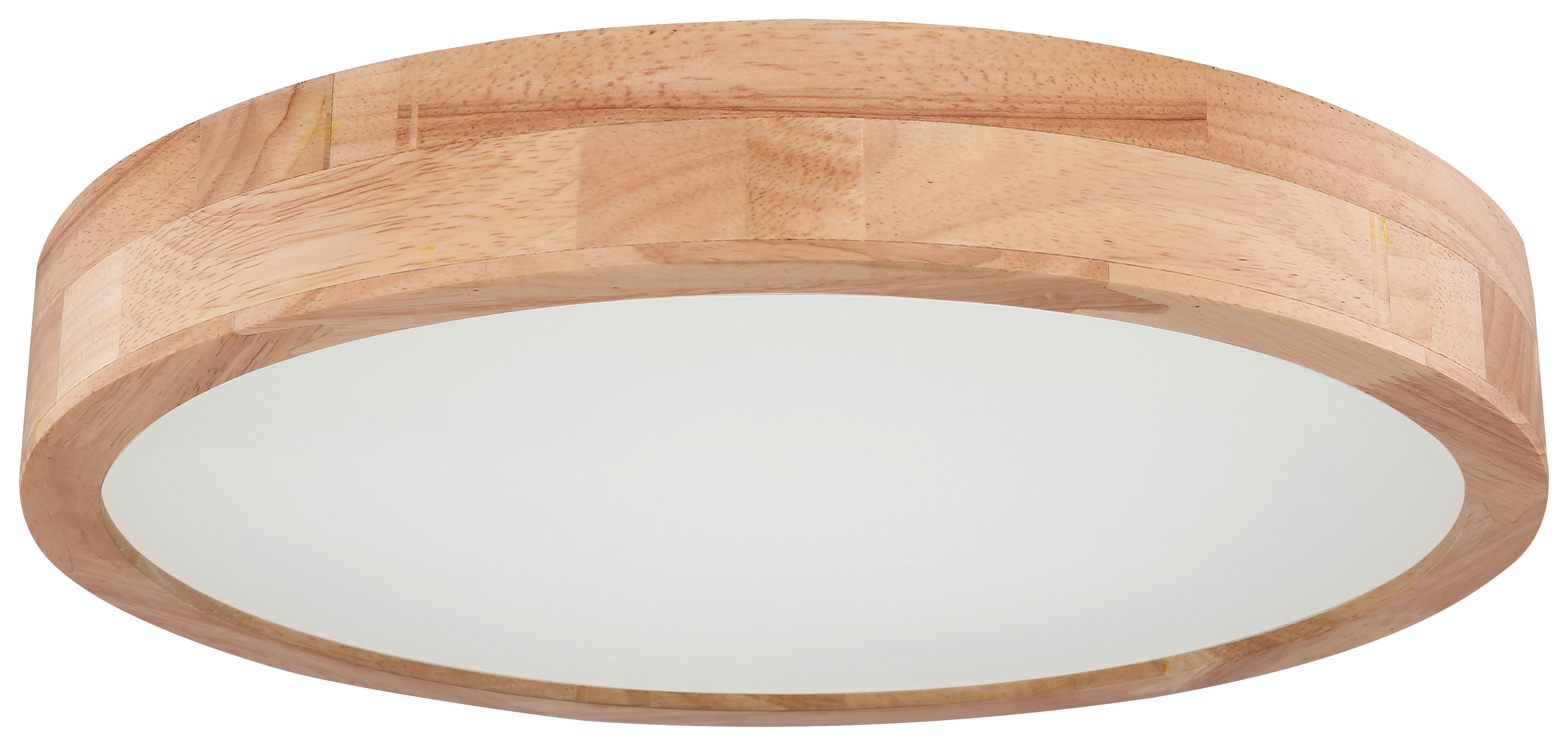 GLOBO Deckenleuchte braun Holz Metall H/D: ca. 11x40 cm 1 Brennstellen Rainer - braun (40,00/11,00cm) - GLOBO