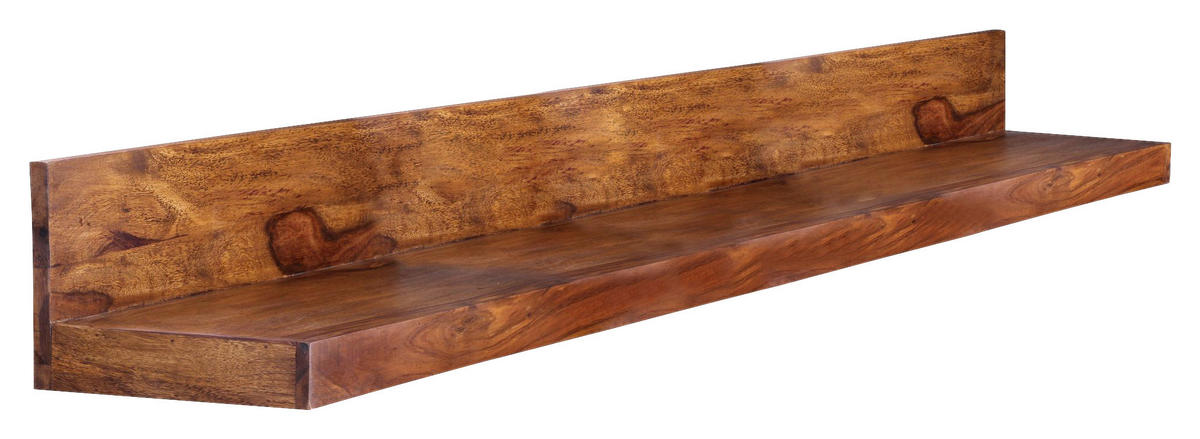 Wandregal natur B/H/T: ca. 160x17x24 cm Wandregal - natur (160,00/17,00/24,00cm) - Wohnling