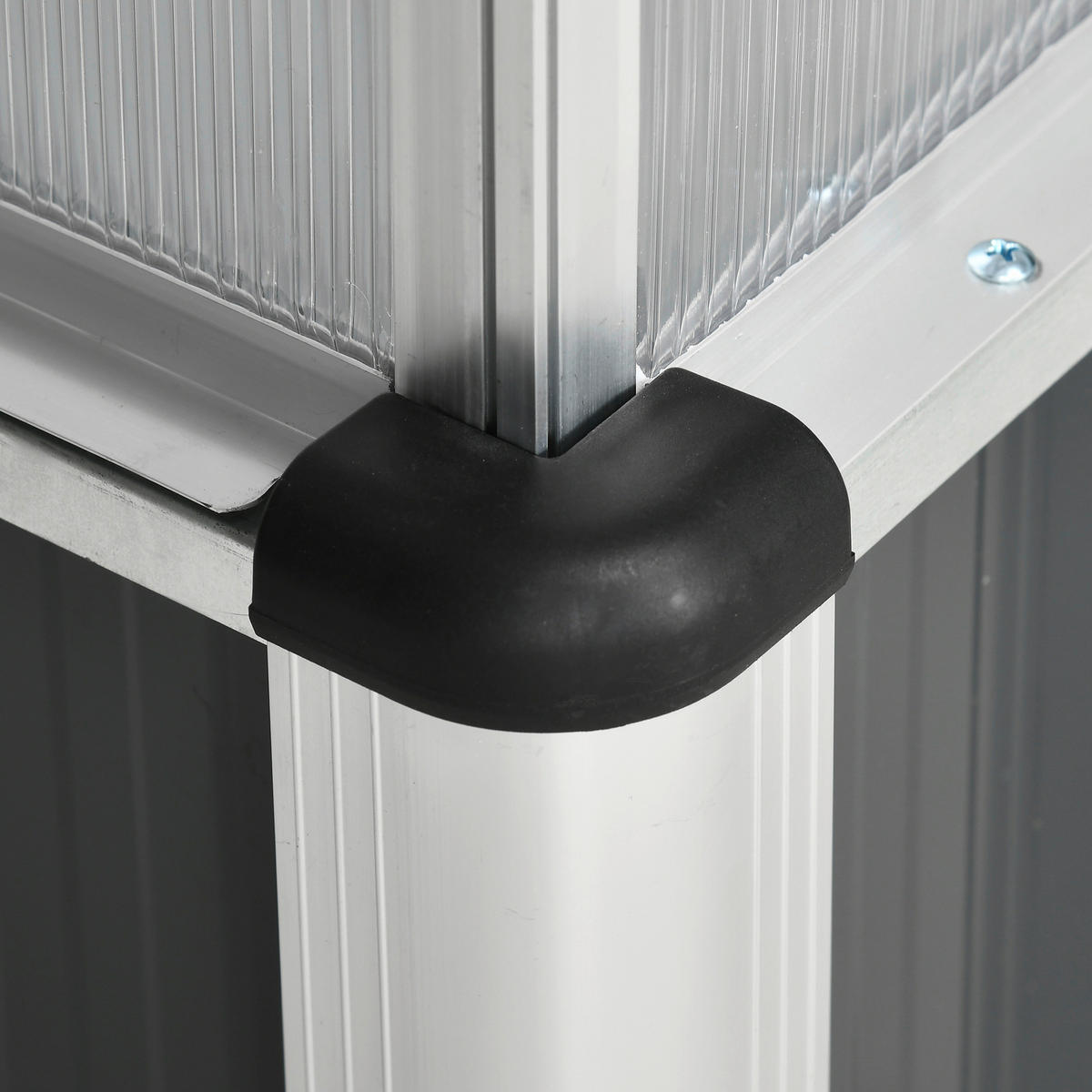 Outsunny Hochbeet Aluminium B/H/L: ca. 50x74x80 cm Hochbeet - (80,00/50,00/74,00cm) - Outsunny