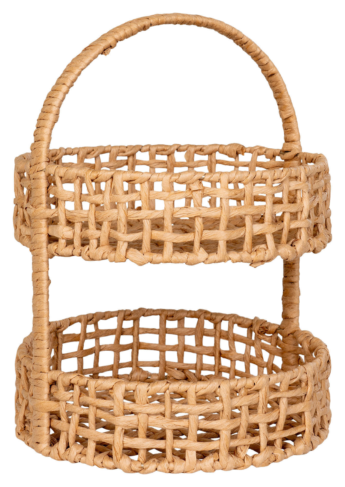 Aufbewahrungskorb Anadia natur Metall B/H/L: ca. 29x39x29 cm Anadia - natur (29,00/29,00/39,00cm)