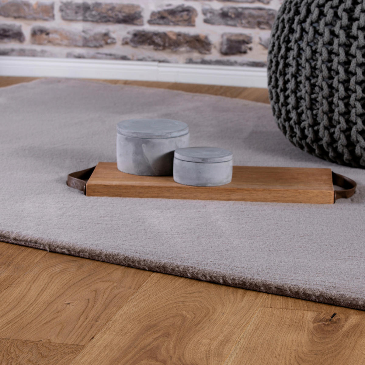 Obsession Teppich My Celesta taupe B/L: ca. 160x230 cm My Celesta - taupe (160,00/230,00cm) - Obsession