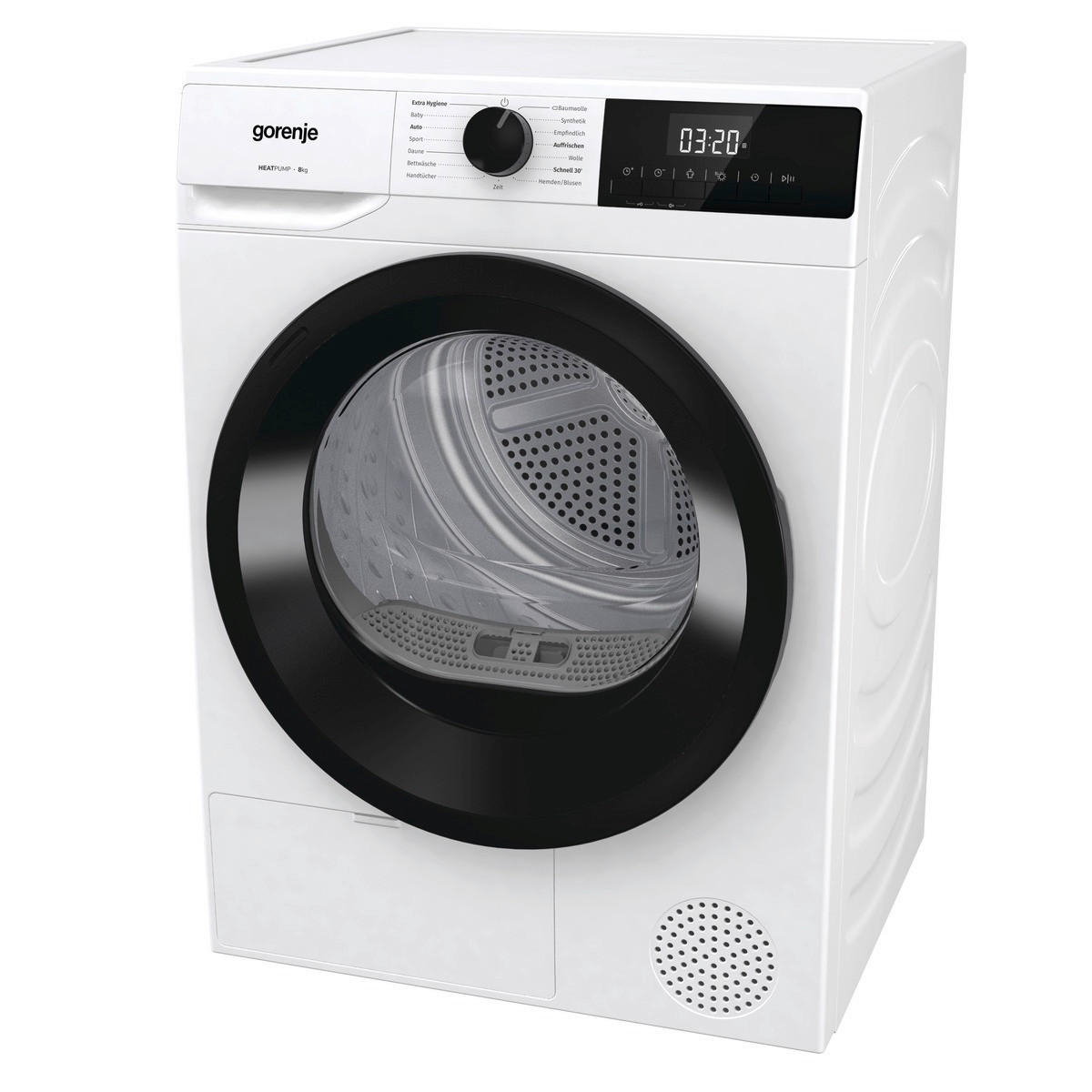 Gorenje Wärmepumpentrockner DHNE82 Wärmepumpentrockner DHNE82 - weiß (59,50/84,50/55,00cm) - Gorenje