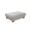 Hocker Greige Microfaser B/H/T: ca. 144x46x99 cm Siero_Hocker - Eiche/Greige (144,00/46,00/99,00cm)