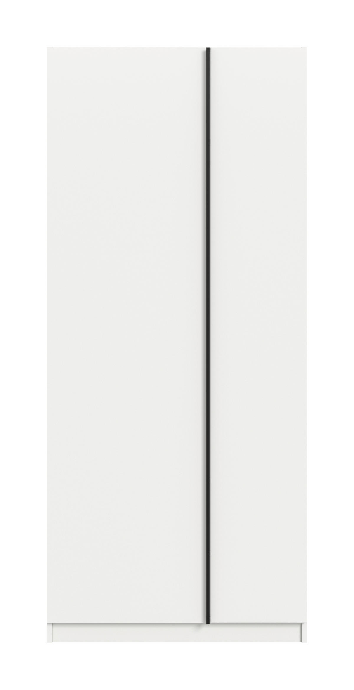 Kleiderschrank OAKLAND weiß B/H/T: ca. 80x183x53 cm OAKLAND - weiß (80,00/183,00/53,00cm) - xonox.home