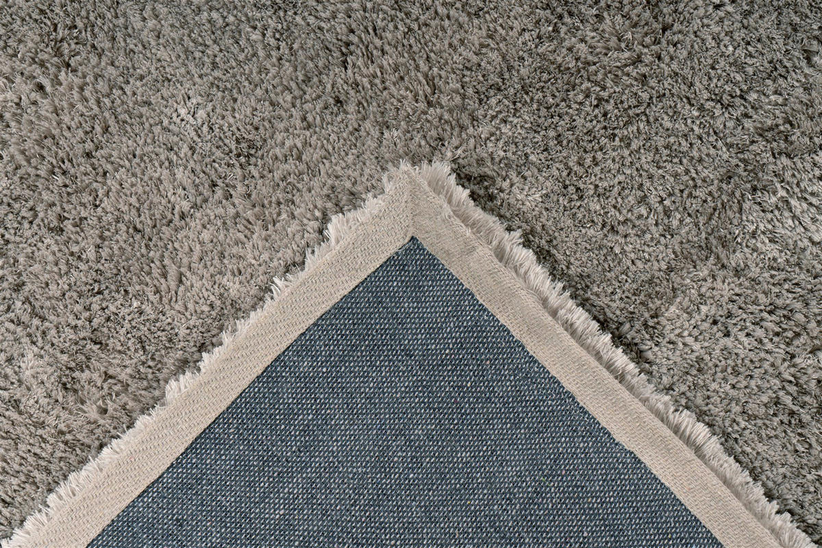 Kayoom Hochflorteppich Bali 110 Silbergrau B/H/L: ca. 160x4x230 cm Bali 110 - Silbergrau (230,00/160,00/4,00cm) - Kayoom