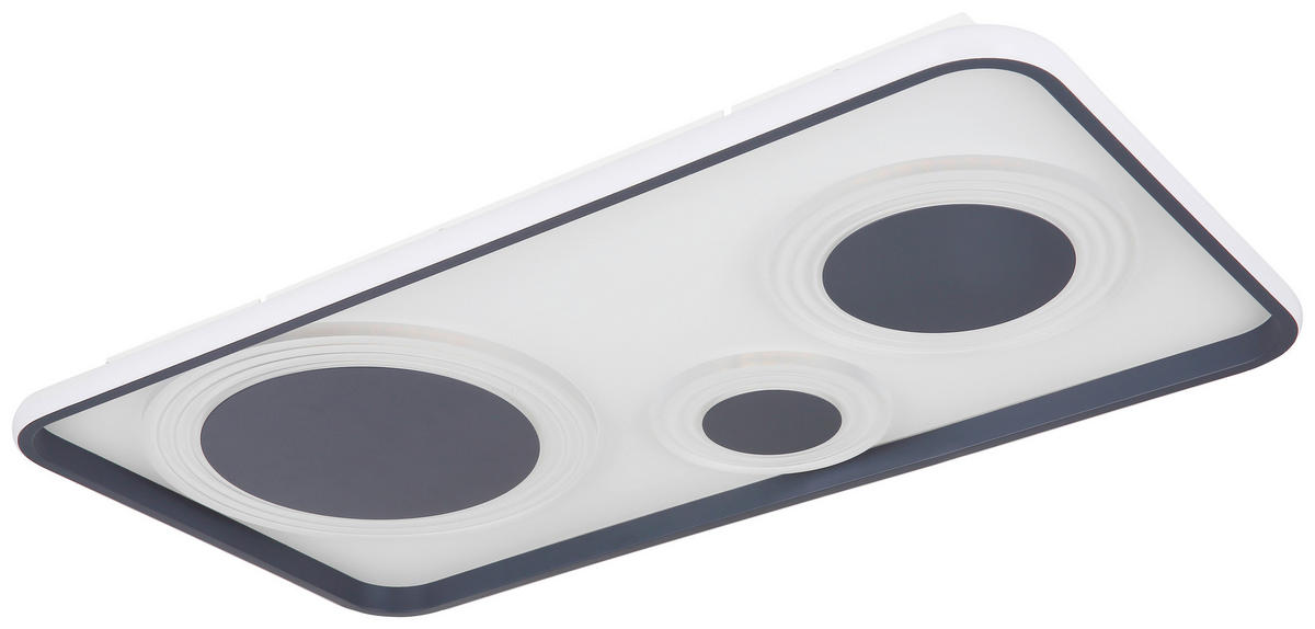 GLOBO Deckenleuchte 48446-55 NORA - Graphit/Opal (70,00/38,00/6,20cm) - GLOBO