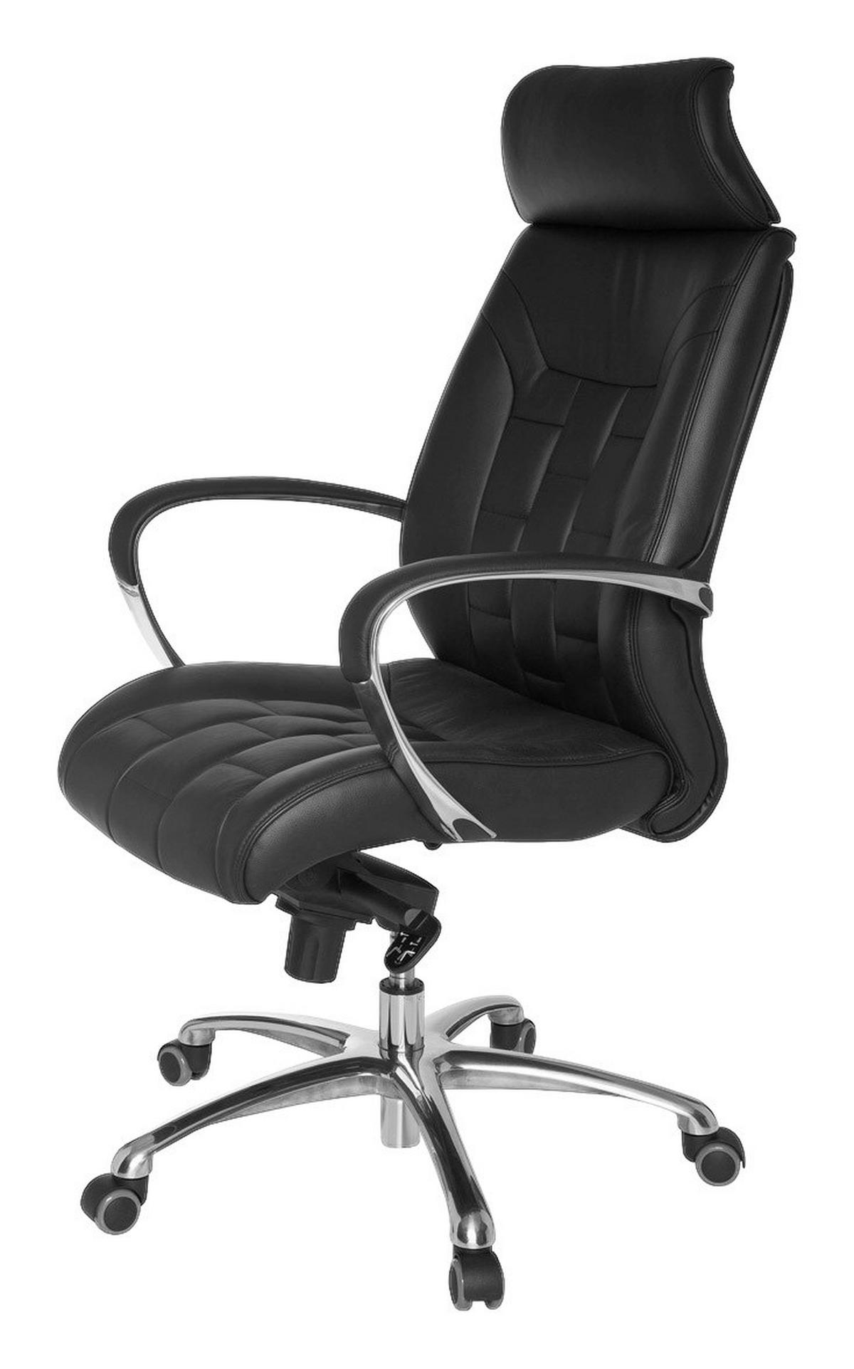 Drehstuhl schwarz Bürostuhl - schwarz (66,00/128,00/62,00cm) - Amstyle
