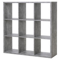 Raumteiler Max Beton Optik B/H/T: ca. 107x107x33 cm Max - (107,00/107,00/33,00cm)