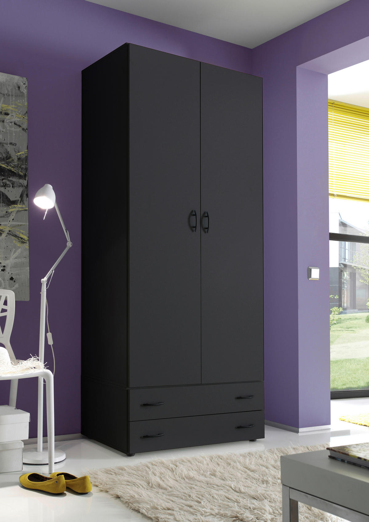Schrankuntersatz Joe/Base 2 Graphit B/H/T: ca. 81x33x51 cm Joe/Base 2 - Graphit (81,00/33,00/51,00cm)