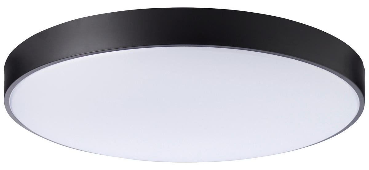 Brilliant Deckenleuchte Slimline XXL HK17795S76 schwarz weiß Kunststoff Metall H/D: ca. 8x78 cm Slimline XXL - weiß/schwarz (78,00/8,00cm) - Brilliant