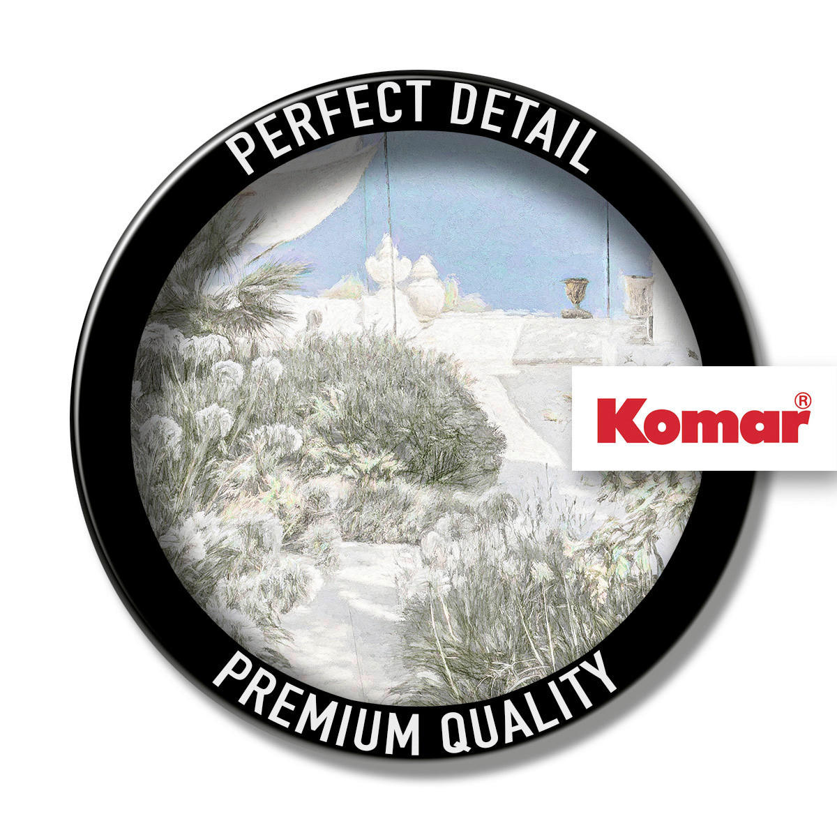 Komar Fototapete Côte d'Azur B/L: ca. 200x250 cm Côte d'Azur - (200,00/250,00cm) - Komar