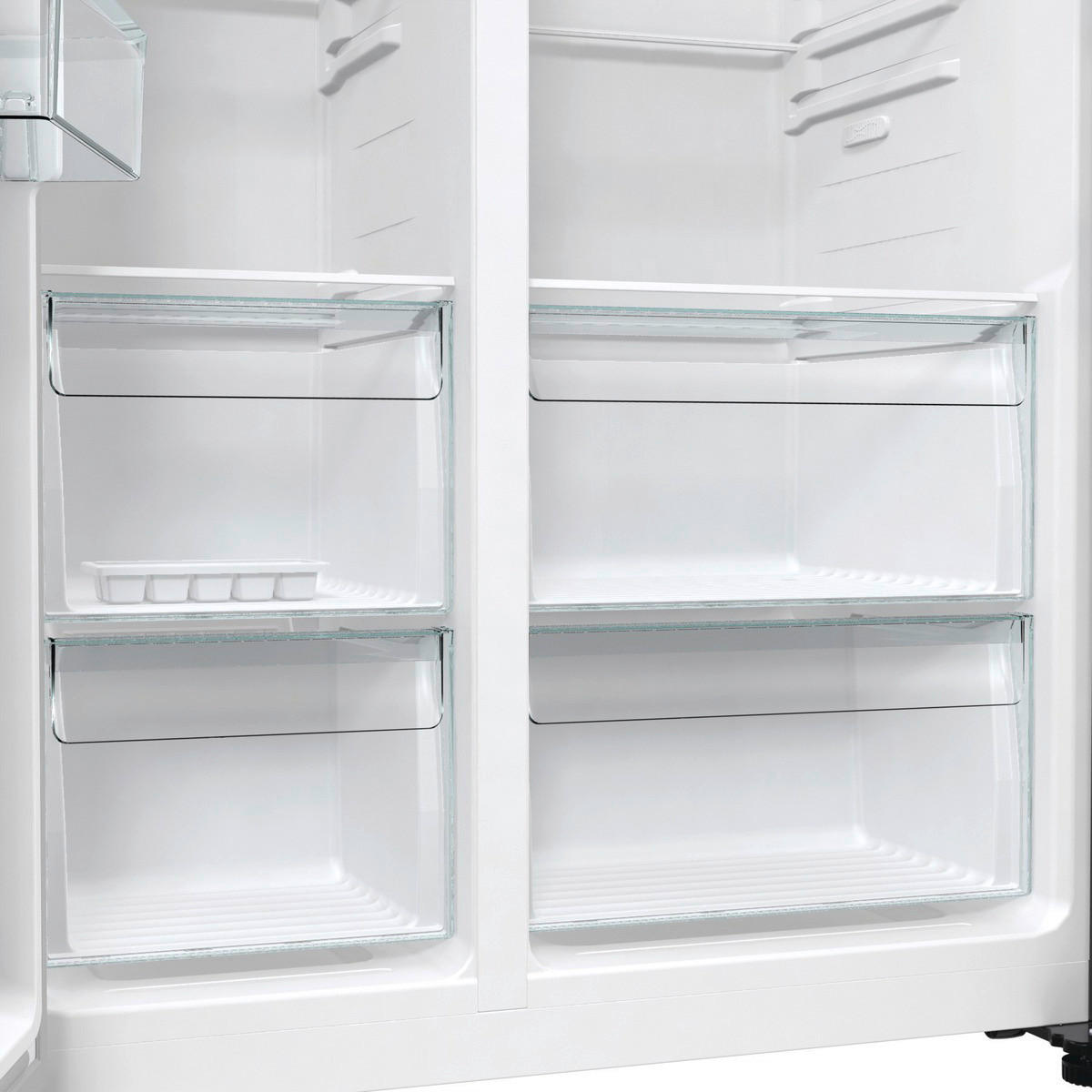 Gorenje Side-by-Side NRR9185EASWD Edelstahloptik B/H/T: ca. 91,5x178,6x67 cm Side-by-Side NRR9185EASWD - Edelstahloptik (91,50/178,60/67,00cm) - Gorenje