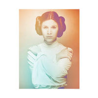 Komar Poster Star Wars Classic Icons Color Leia Star Wars - Classic B/L: ca. 40x50 cm Star Wars Classic Icons Color Leia - (40,00/50,00cm) - Komar