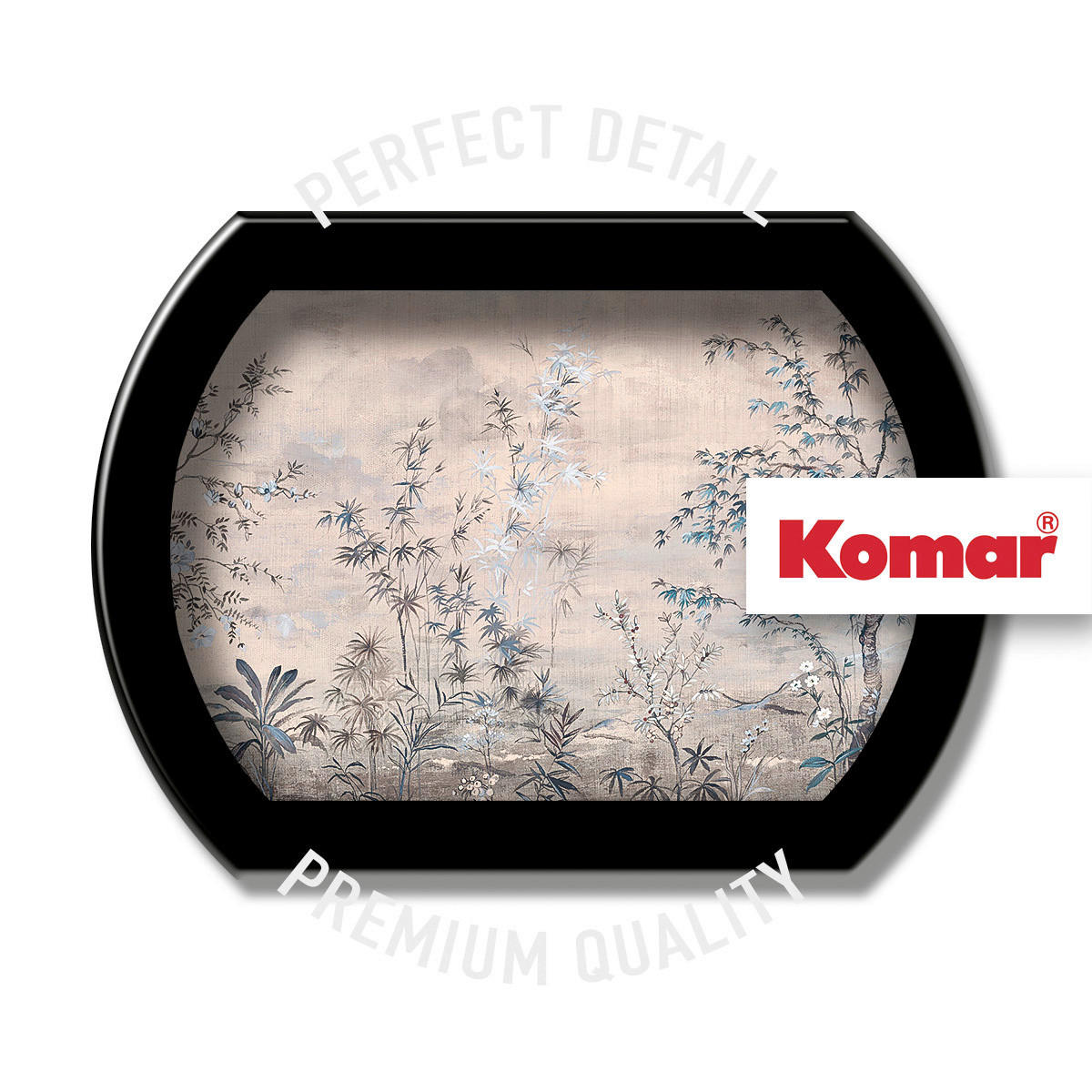 Komar Fototapete Mandarin Morning B/L: ca. 900x280 cm Mandarin Morning - (900,00/280,00cm) - Komar