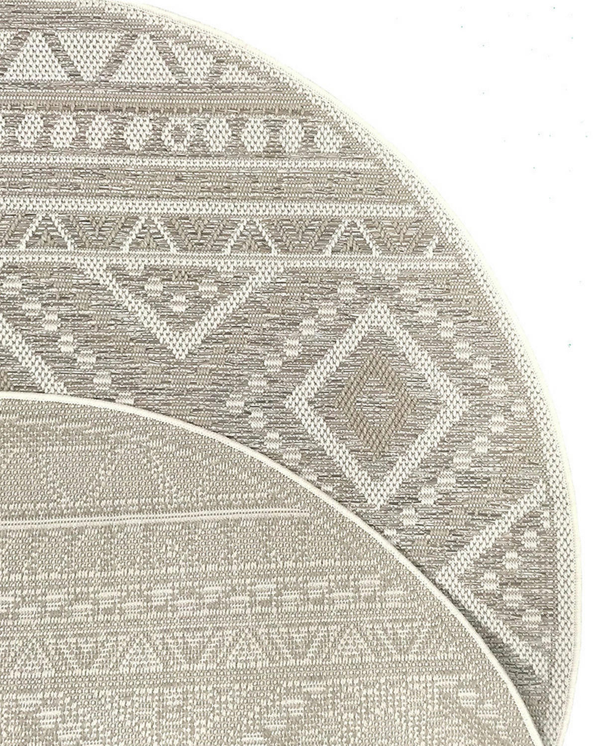 Merinos Teppich Ottowa beige B/L: ca. 120x120 cm Ottowa - beige (120,00/120,00cm) - Merinos