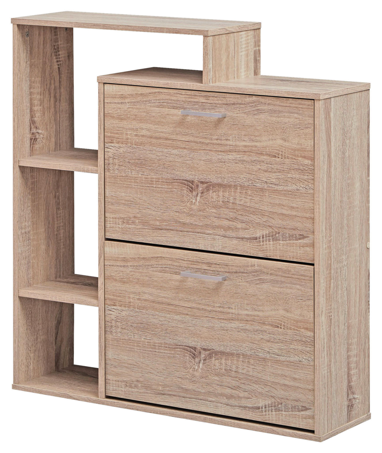 Schuhkipper Eiche Sonoma Nachbildung B/H/T: ca. 24x93x85 cm Schuhkipper - Eiche (24,00/93,00/85,00cm) - Wohnling