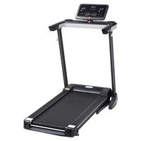 HOMCOM Laufband schwarz Polypropylen B/H/L: ca. 128x122x71 cm Laufband - schwarz (71,00/128,00/122,00cm) - HOMCOM
