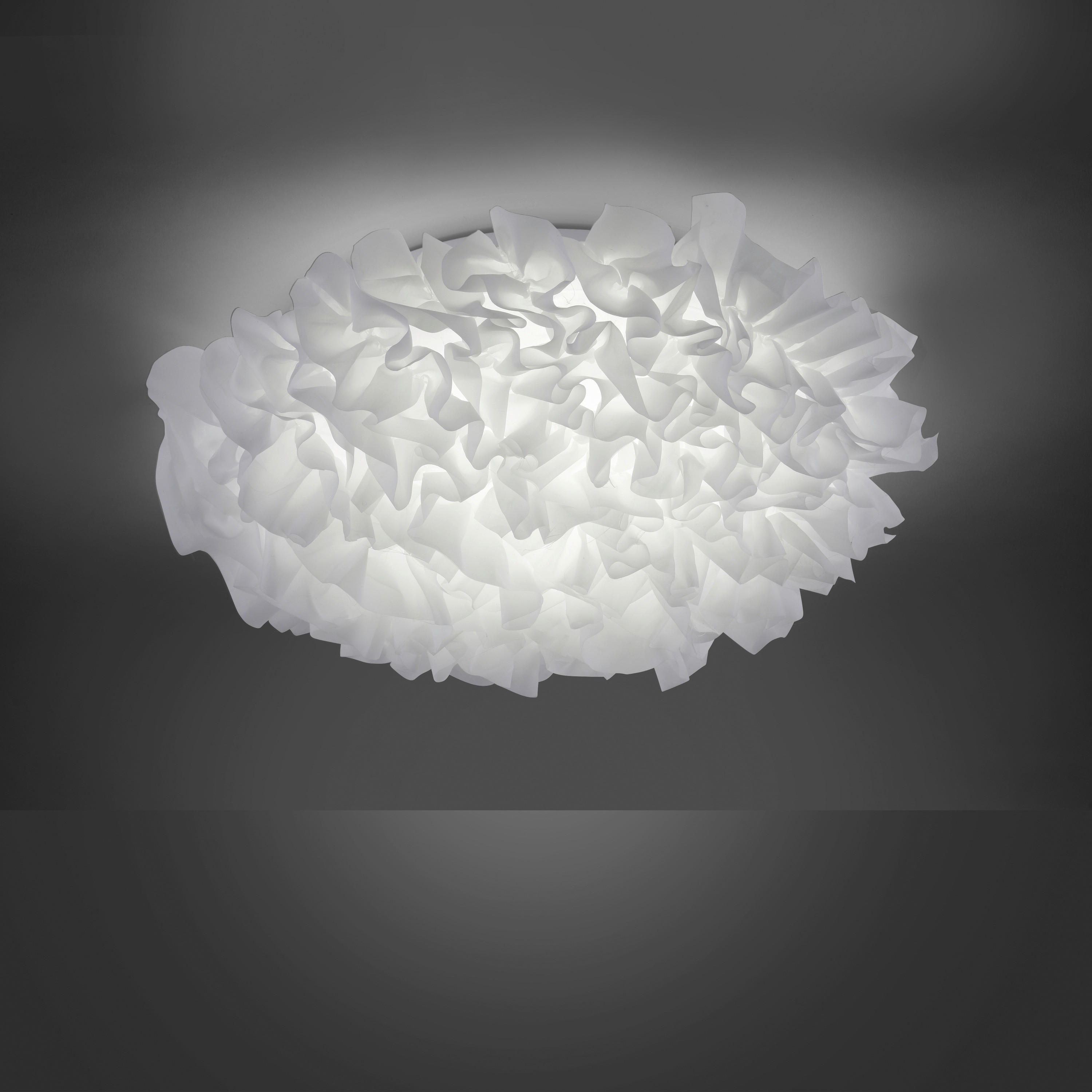 Just Light Smarte Deckenleuchte PN14281-16  Naomi weiß Eisen Kunststoff Stoff H/D: ca. 2x75 cm 1 Brennstellen Naomi - weiß (75,00/2,00cm) - Just Light