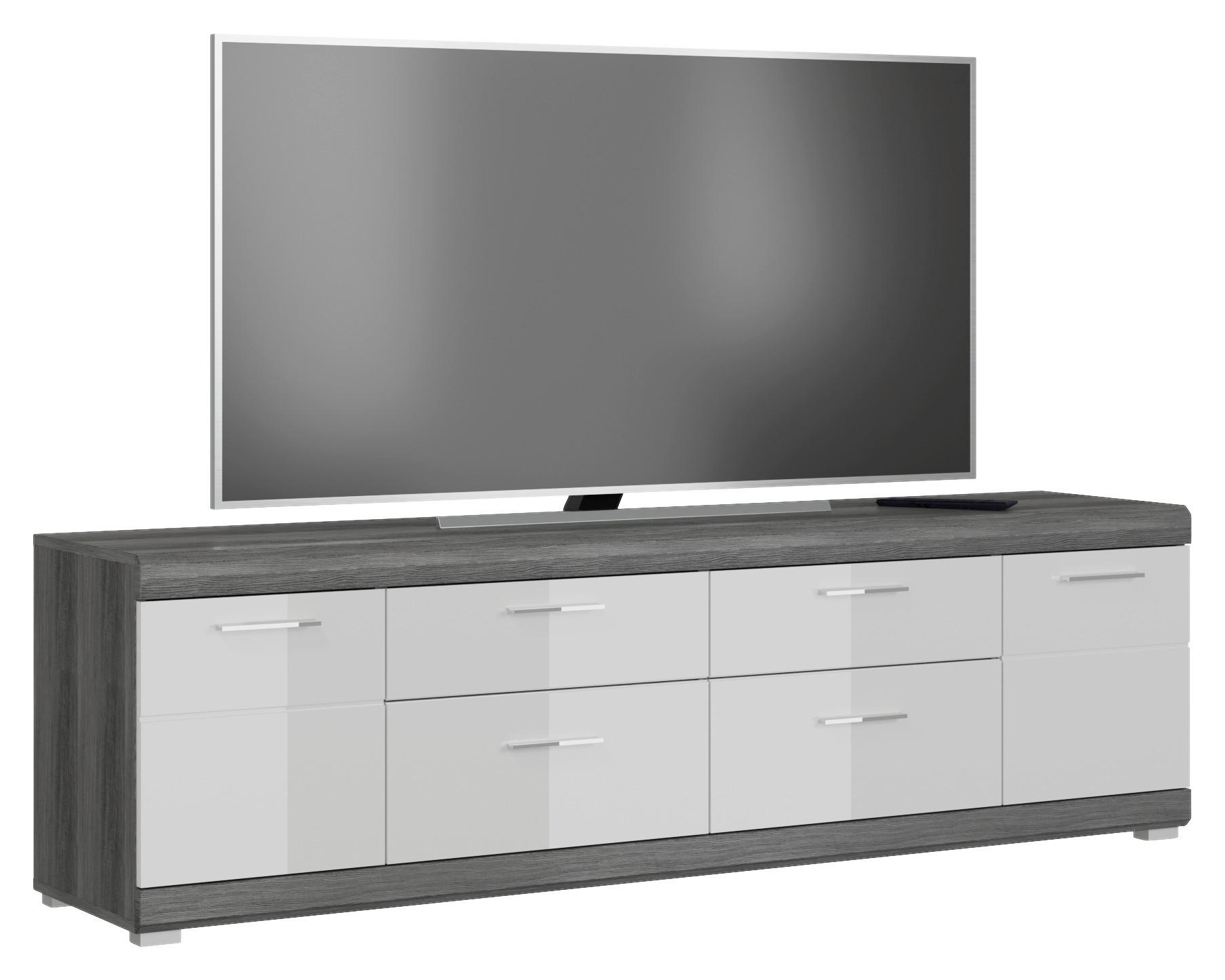 Lowboard ¦ weiß ¦ Maße (cm): B: 180 H: 53 Kommoden & Sideboards > Lowboards günstig online kaufen