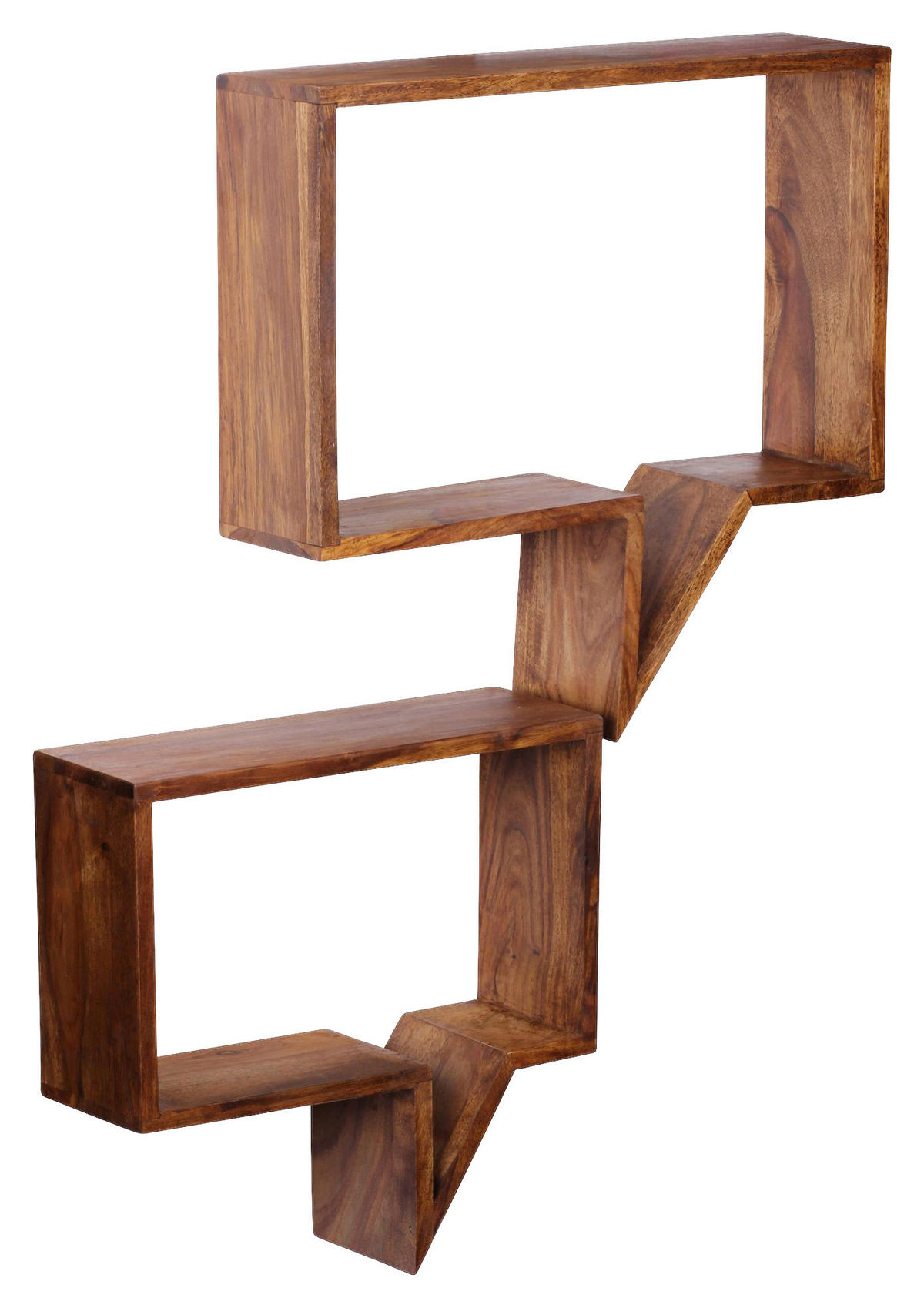 Wandregal natur B/H/T: ca. 50x49x13 cm Wandregal - natur (50,00/49,00/13,00cm) - Wohnling