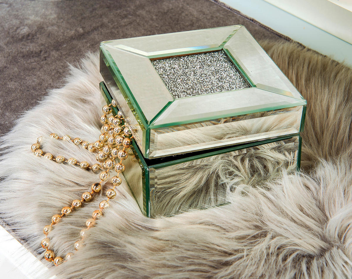 Schatulle Schatulle_Brilliant - silber (12,00/12,00/8,00cm)