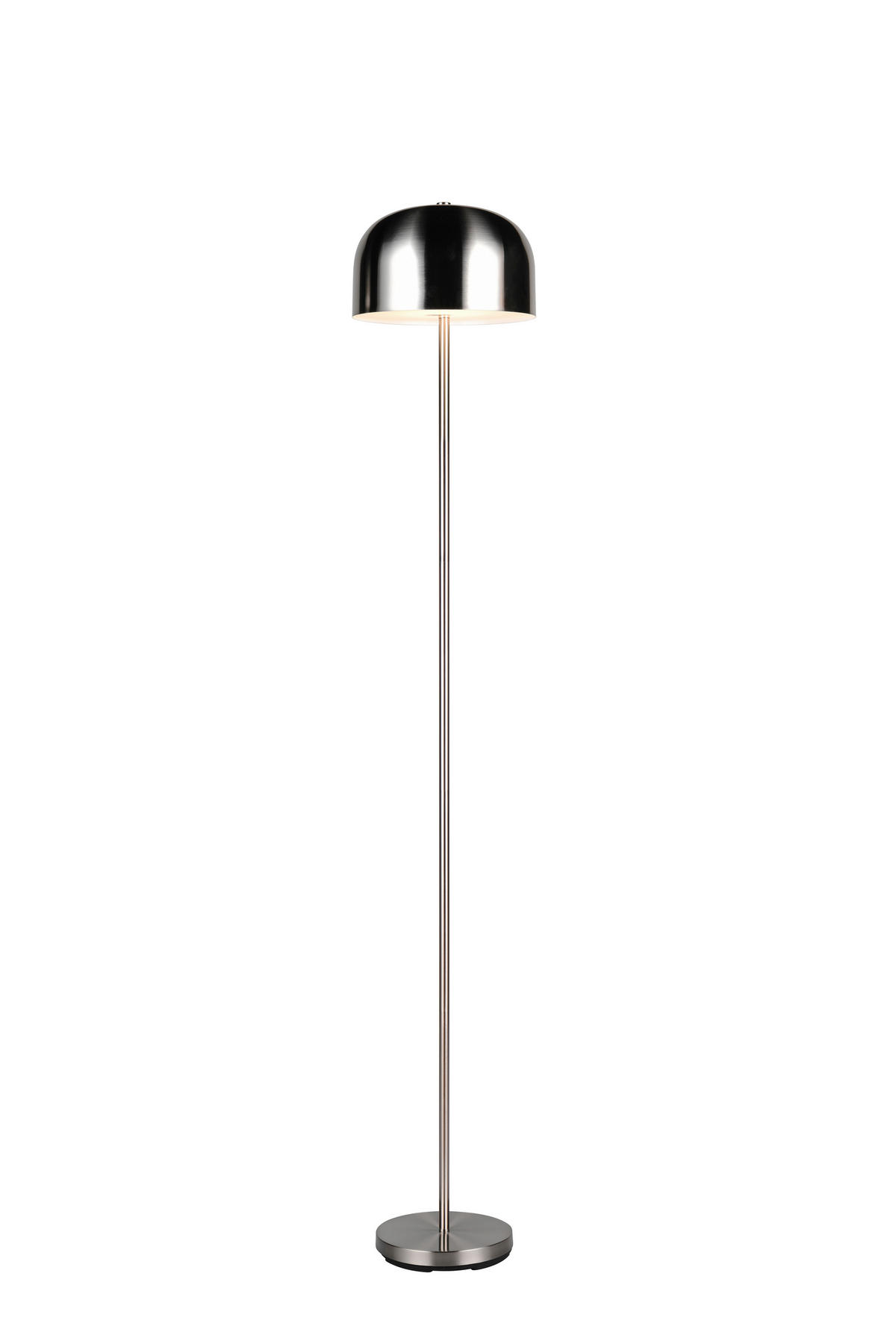 Reality LED Stehleuchte JEFF nickel matt Metall H: ca. 147 cm 1 Brennstellen Jeff - nickel matt (147,00cm) - Reality