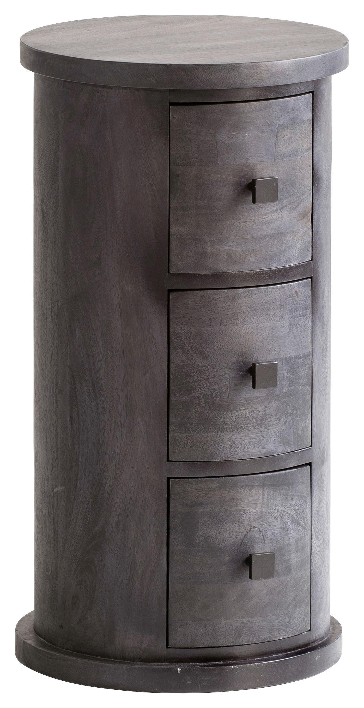 Sideboard schwarz B/H/T: ca. 34x65x34 cm Sideboard - schwarz (34,00/65,00/34,00cm) - Wohnling