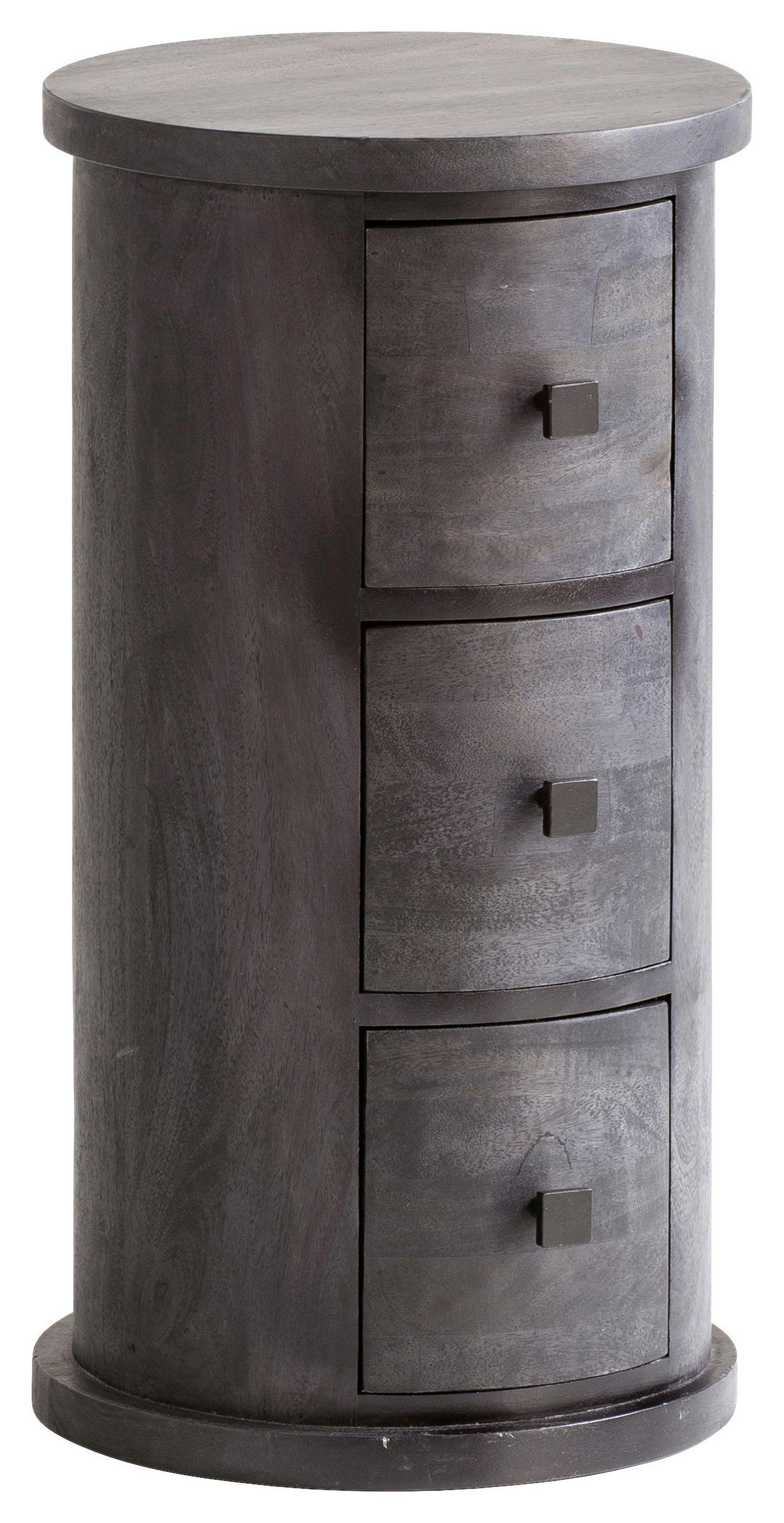 Sideboard schwarz B/H/T: ca. 34x65x34 cm Sideboard - schwarz (34,00/65,00/34,00cm) - Wohnling