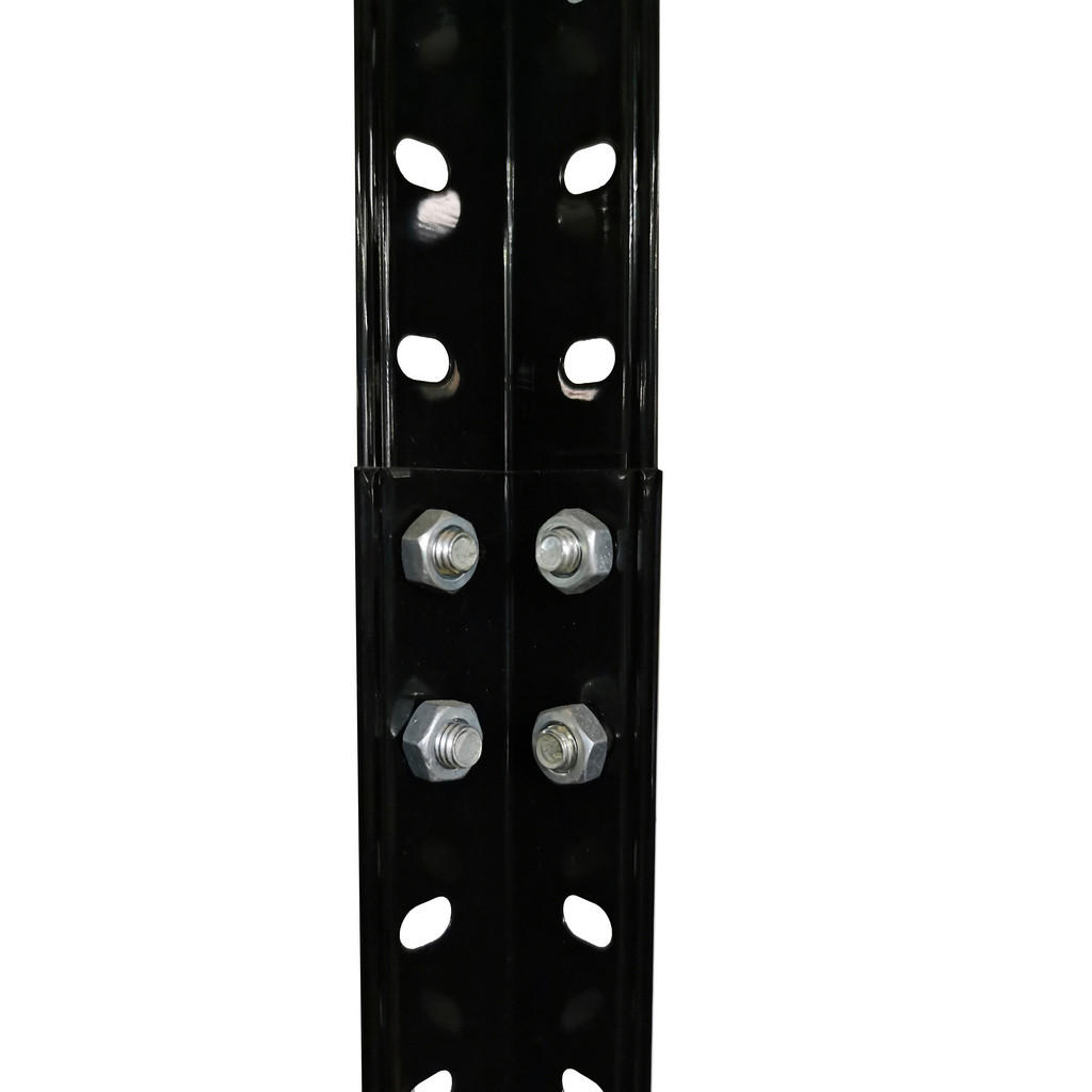 Thumbnail - Schwerlaststeckregal schwarz B/H/T: ca. 75x150x40 cm