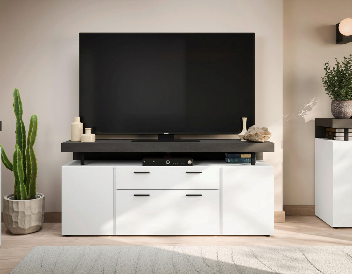 Lowboard Fly B/H/T: ca. 164x73x40 cm Fly - weiß (164,00/73,00/40,00cm)