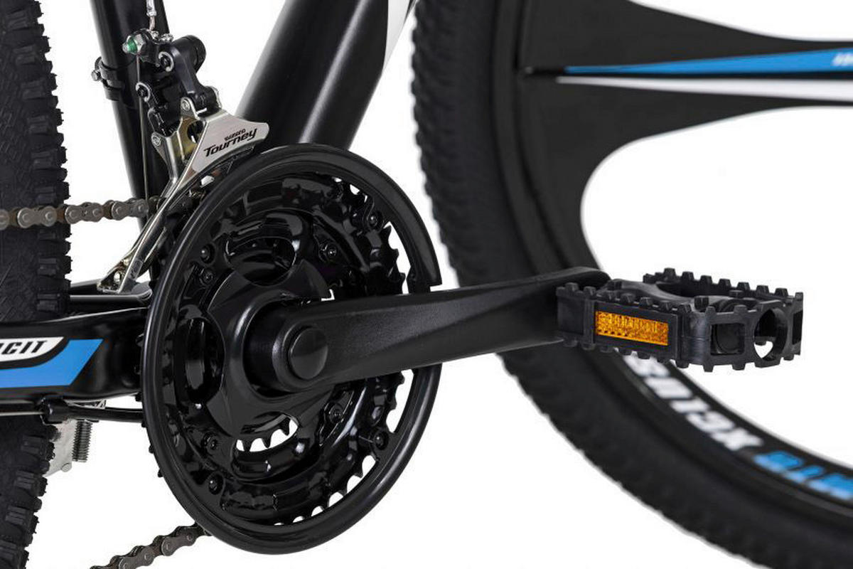 KS-Cycling Mountain-Bike Xplicit 581M  29 Zoll Rahmenhöhe 53 cm 21 Gänge schwarz schwarz ca. 29 Zoll Xplicit - blau/schwarz - KS-Cycling