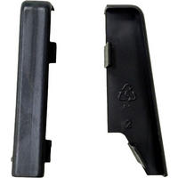 Verlängerung schwarz L/B/H: ca. 1x1x5,8 cm Verbinder Schwarz 58mm (2 Stück) - schwarz (1,00/1,00/5,80cm)