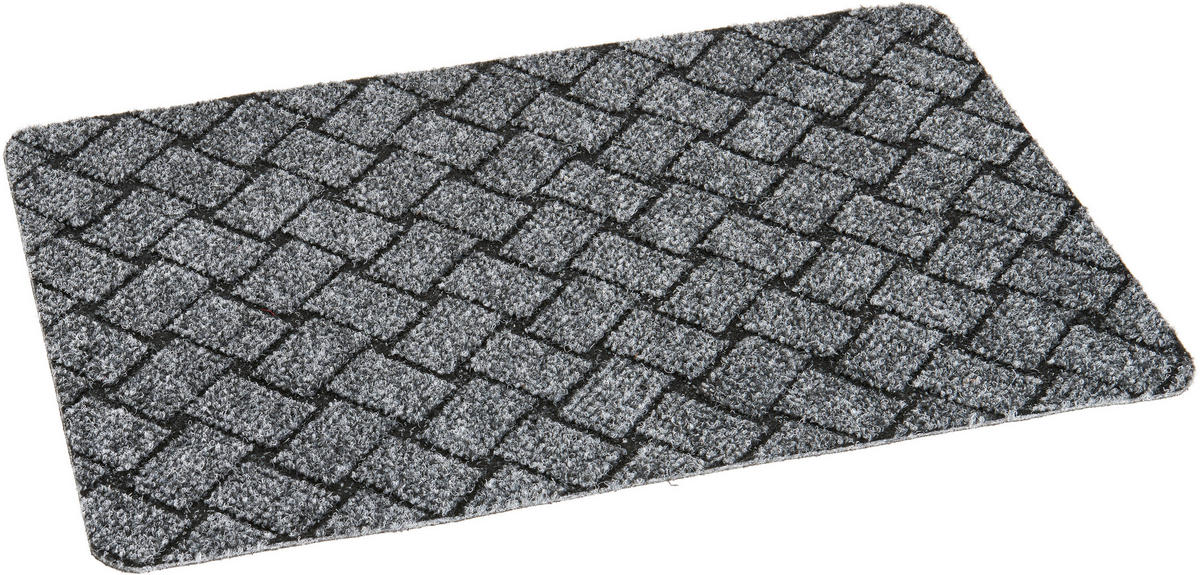 Fußmatte Tristan grau B/L: ca. 40x60 cm Tristan - grau (40,00/60,00cm)