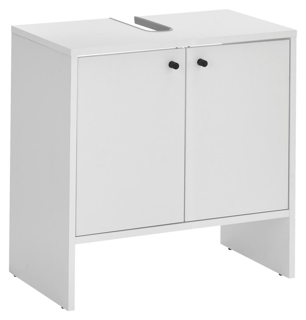 Waschbeckenunterschrank Kairo weiß B/H/T: ca. 60x60x35 cm Kairo - weiß (60,00/60,00/35,00cm)